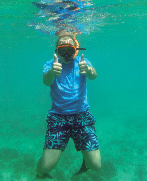 snorkling