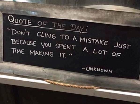 mistakes